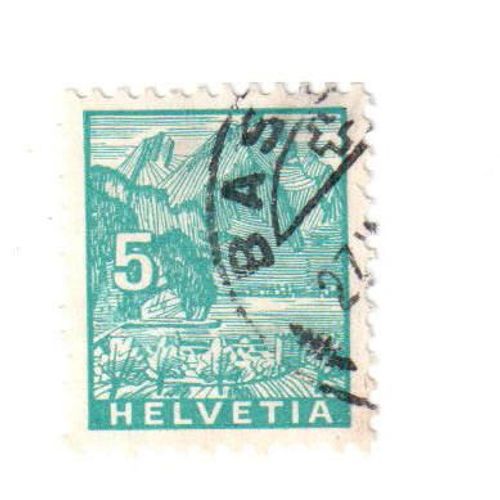 Timbre Oblitéré : Suisse