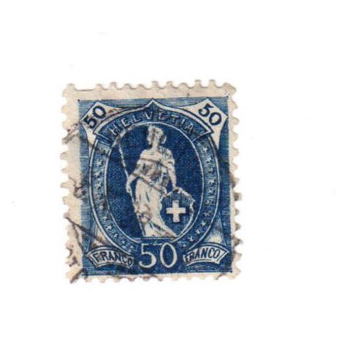 Timbre Oblitéré : Suisse