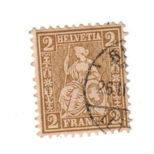 Timbre Oblitéré : Suisse