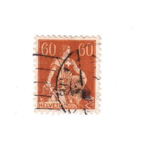 Timbre Oblitéré : Suisse