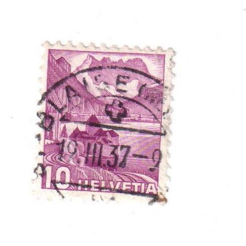 Timbre Oblitéré : Suisse