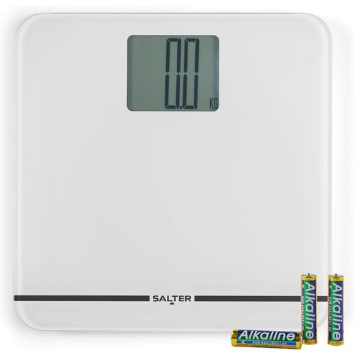 9075 Wh3R Max Pse Personne Numrique,Balance Personnelle lectronique,Capacit Maximale 250Kg,cran Facile  Lire,Lecture Instantane Prcise,Mesures EnKg Ou St/Lbs,Blanc