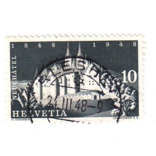 Timbre Oblitéré : Suisse