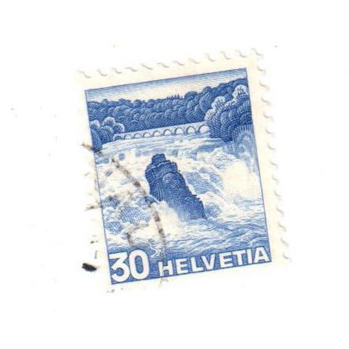 Timbre Oblitéré : Suisse