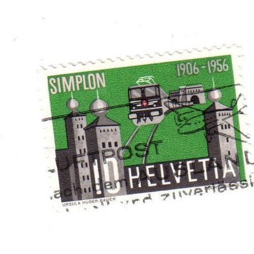Timbre Oblitéré : Suisse