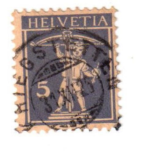 Timbre Oblitéré : Suisse
