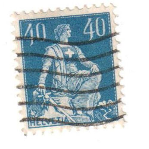 Timbre Oblitéré : Suisse