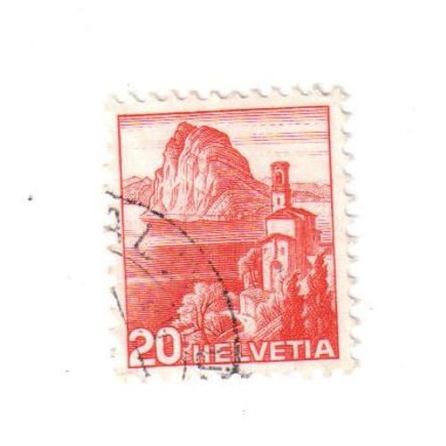 Timbre Oblitéré : Suisse
