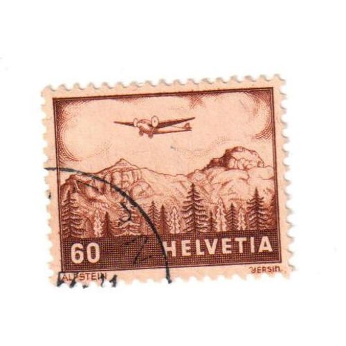 Timbre Oblitéré : Suisse
