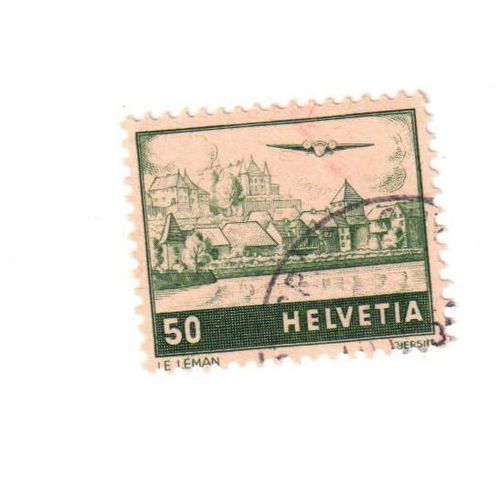 Timbre Oblitéré : Suisse