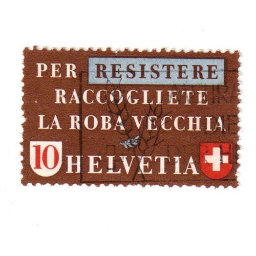 Timbre Oblitéré : Suisse