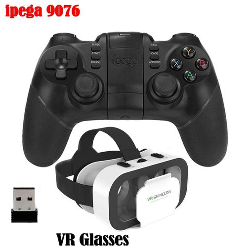 9076 Avec Vr A - Manette De Jeu Bluetooth Pubg Pour Iphone, Android, Pc, Ps4, Ps3, Playstation 4, 3, Nintendo Switch