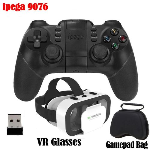 9076 Avec Vr Un Sac - Manette De Jeu Bluetooth Pubg Pour Iphone, Android, Pc, Ps4, Ps3, Playstation 4, 3, Nintendo Switch