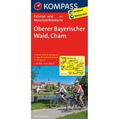 Oberer Bayerischer Wald - Cham 1 : 70 000