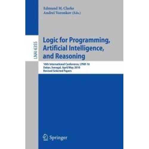 Logic For Programming, Artificial Intelligence, And Reasoning
