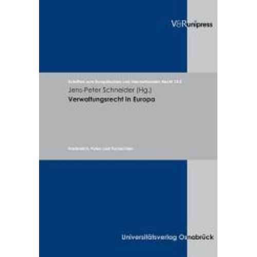 Verwaltungsrecht In Europa 2