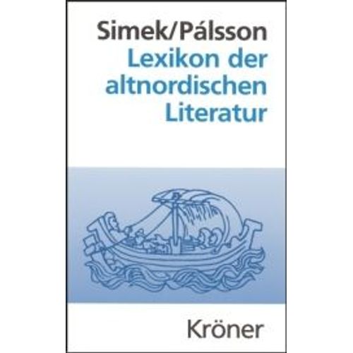 Lexikon Der Altnordischen Literatur