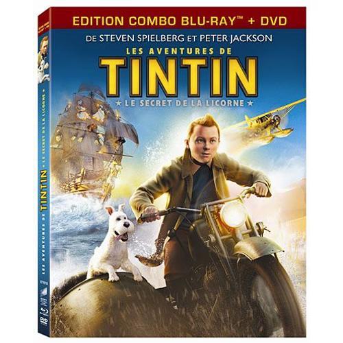 Les Aventures De Tintin "Le Secret De La Licorne" - Edition Collector Boîtier Métal - Blu-Ray + Dvd + Dvd