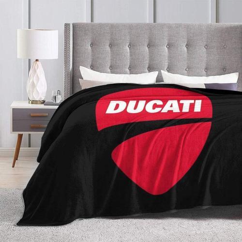 Couverture En Micropolaire Ultra Douce Avec Logo Ducati