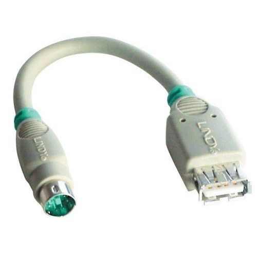 LINDY - 70002 - ADAPTATEUR SOURIS USB VERS PORT PS/2