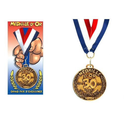 Medaille D'or 30 Ans