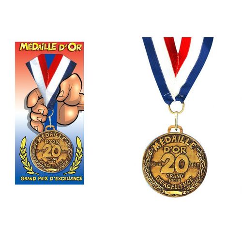 Medaille D'or 20 Ans