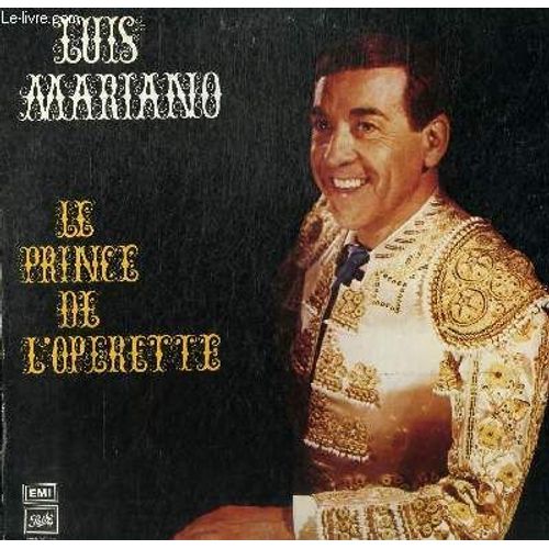 Disque Vinyle 33t Le Prince De L'operette