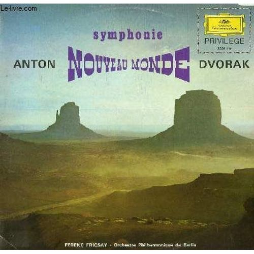 Disque Vinyle 33t Symphonie N°5 En Mi Mineur Op.95 Du Nouveau Monde