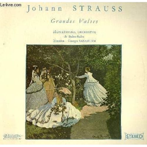Disque Vinyle 33t Grandes Valses