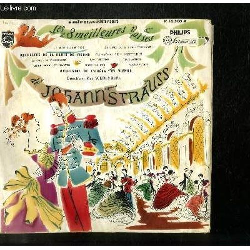 Disque Vinyle 33t Les 8 Meilleures Valses