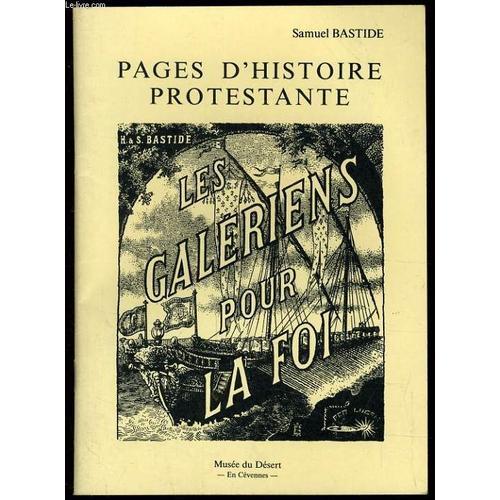 Pages D'histoire Protestante Les Galériens Pour La Foi