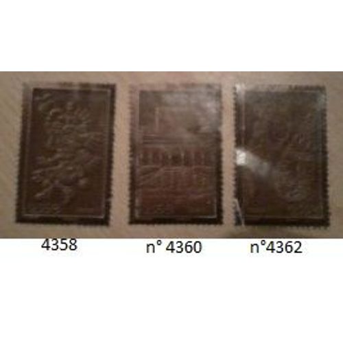 Timbre N° 4358,4360,4362 En Très Bon État Oblitérée.