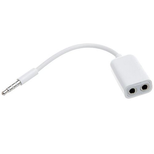 Câble Adaptateur Diviseur Audio Mini-jack 3.5mm / 1 entrée à 2 sortie