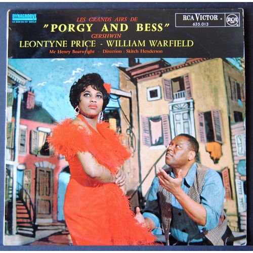 Rca 635.013  -  Les Grands Airs De Porgy And Bess  -  Gershwin