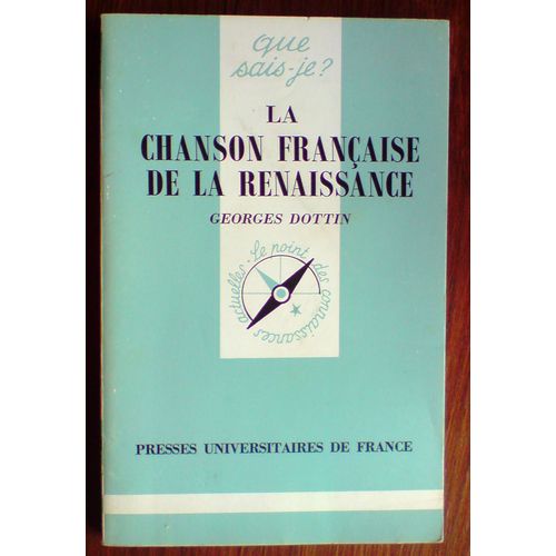 La Chanson Française De La Renaissance