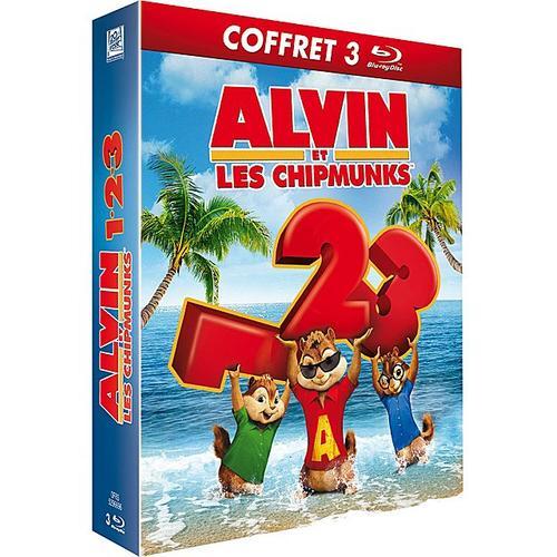 Alvin Et Les Chipmunks 1 + 2 + 3 - Blu-Ray