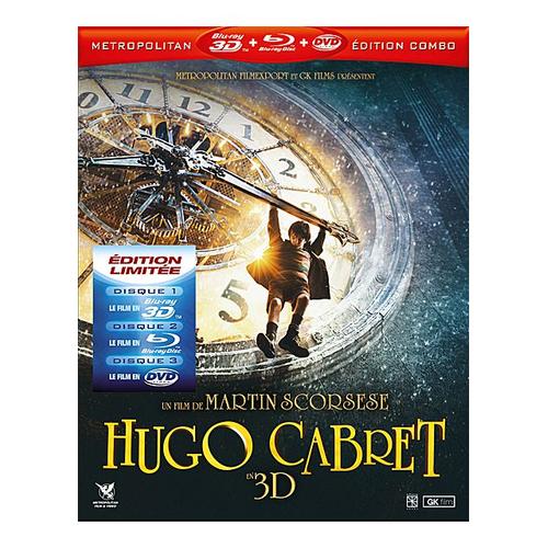 Hugo Cabret - Combo Blu-Ray 3d + Blu-Ray + Dvd