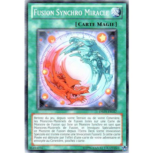 Fusion Synchro Miracle Yu Gi Oh DREV-FR057