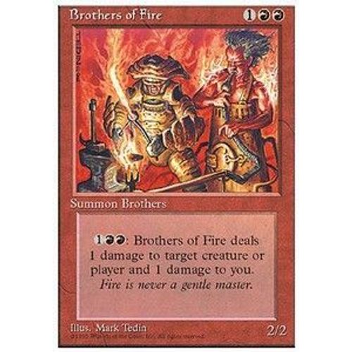 Brothers Of Fire / Freres Du Feu - 4th Edition - Vo