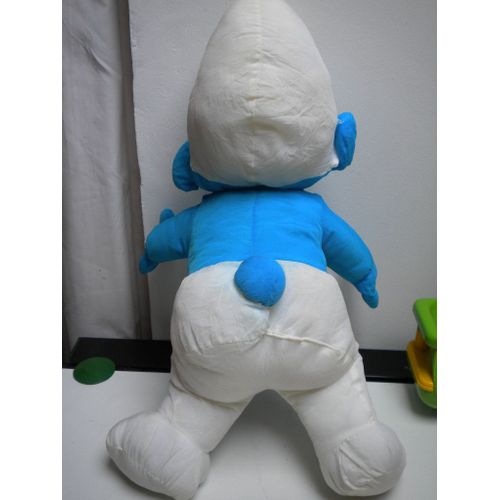 Grande Peluche Ancienne Schtroumpf +55cm.