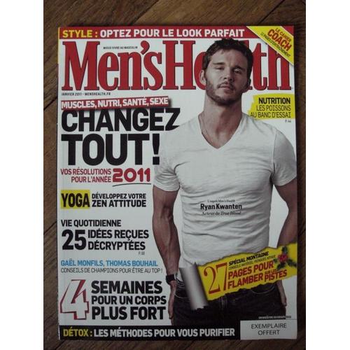 Men's Health 2011  N° 26 : Changez Tout En 2011. 4 Semaines Pour Un Corps Plus Fort.