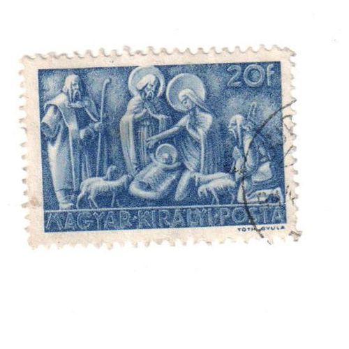 Timbre Oblitéré : Hongrie