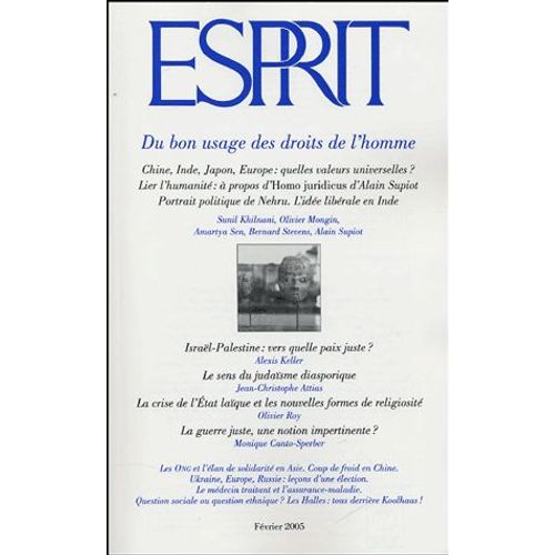 Esprit N° 312, Février 2005 - Du Bon Usage Des Droits De L'homme