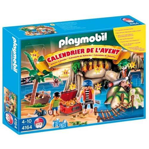Playmobil Christmas 4164 - Calendrier De L'avent Trésor Des Pirates