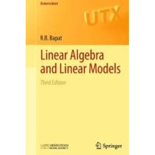 Linear Algebra And Linear Models