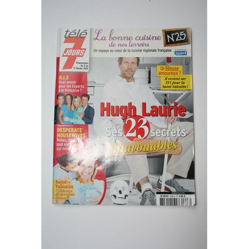 Télé 7 Jours 2698  Hugh Laurie Desperate Housewives R.I.S