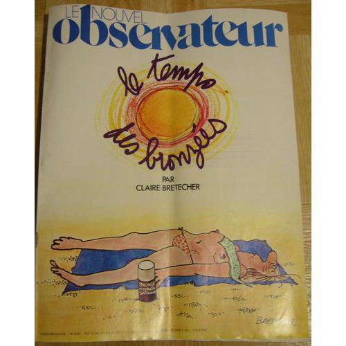 Le Nouvel Observateur N°666 "Le Temps Des Bronzés/Larzac"