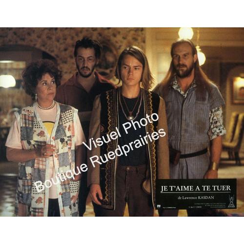 Je T'aime À Te Tuer - I Love You To Death : Jeu De 8 Photos D'exploitation Cinématographique - Format 21x27 Cm - De Lawrence Kasdan Avec Kevin Kline, Tracey Ullman, Keanu Reeves, William Hurt - 1990