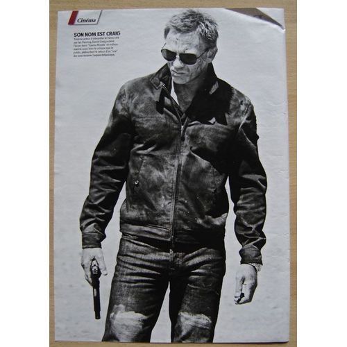 Vsd N°1623, Coupure De Presse, Daniel Graig, James Bond, Film -Quantum Of Solace-