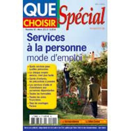 Que Choisir Special 91